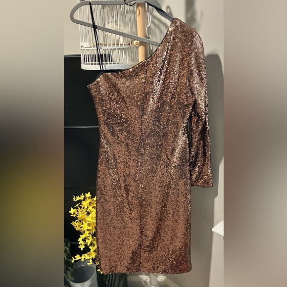 Bronze Cocktail Dress-OS! - Picture 4 of 6